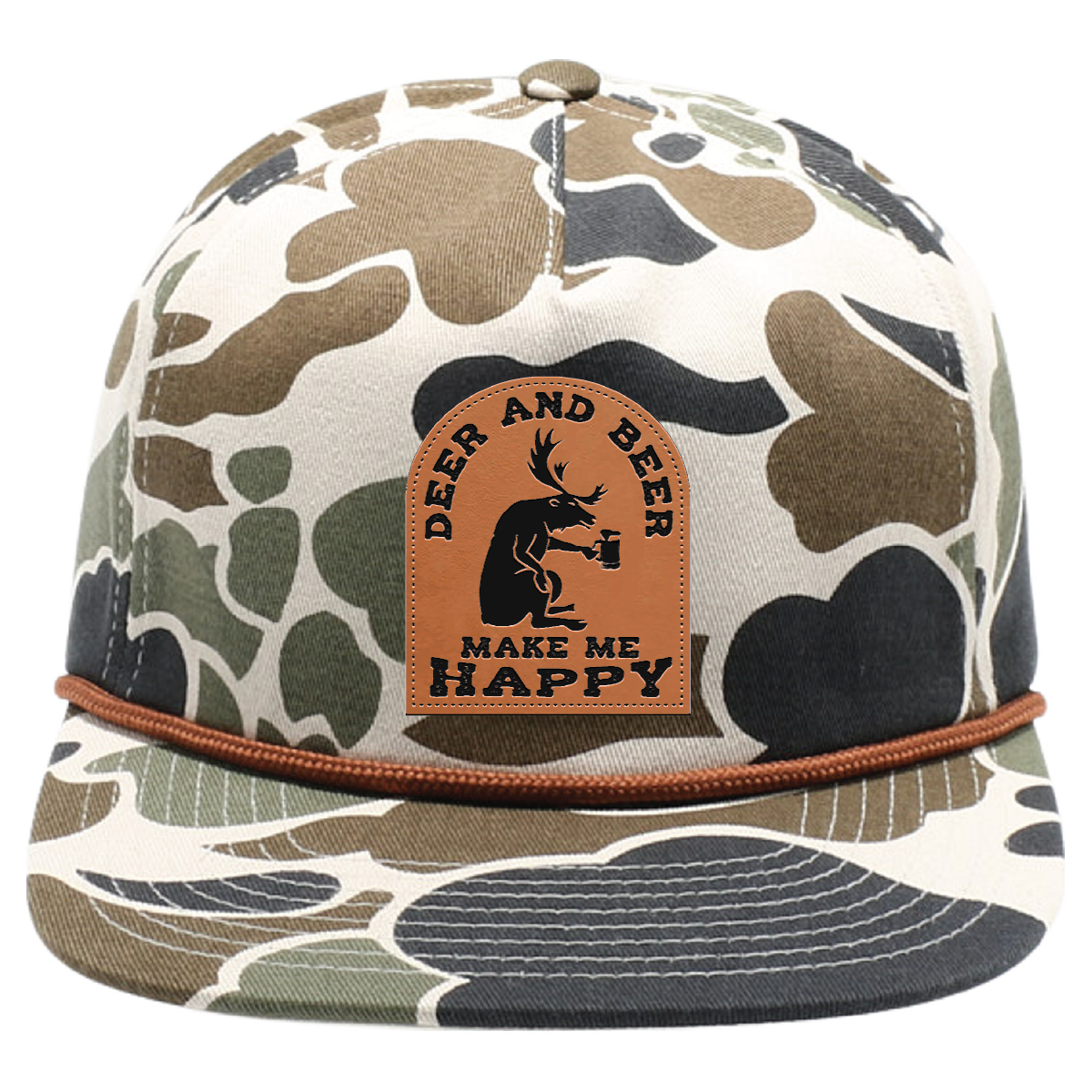 Deer & Beer Camo Cap