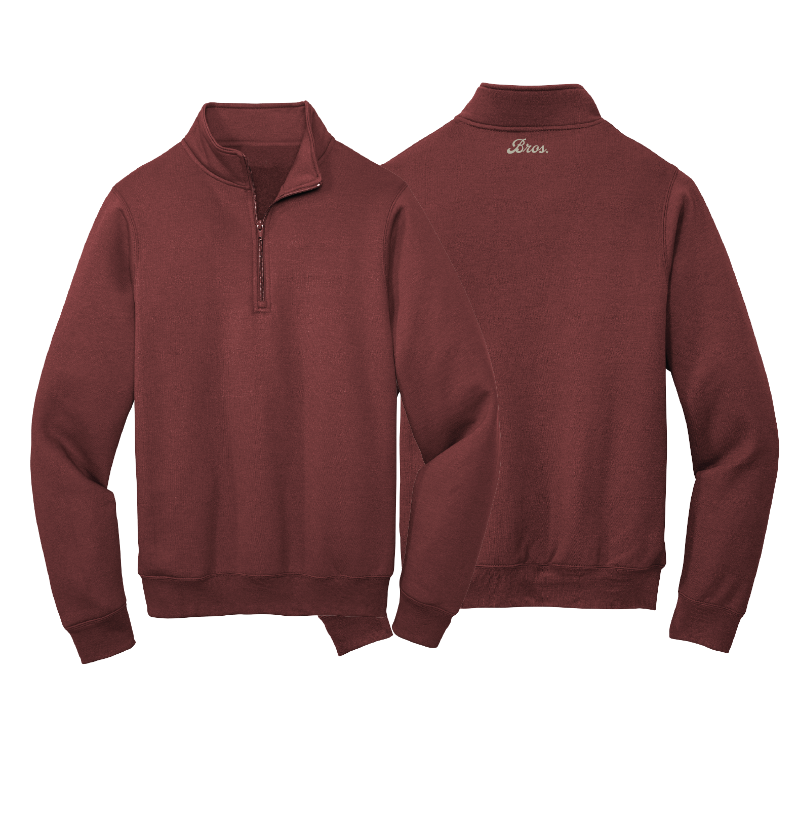 Bros Fleece Quarter Zip