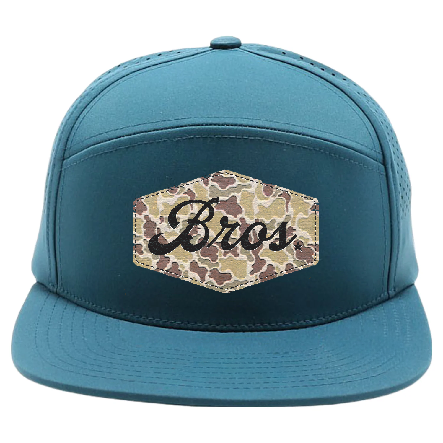 Teal Bros Rope Perf Cap 7 Panel