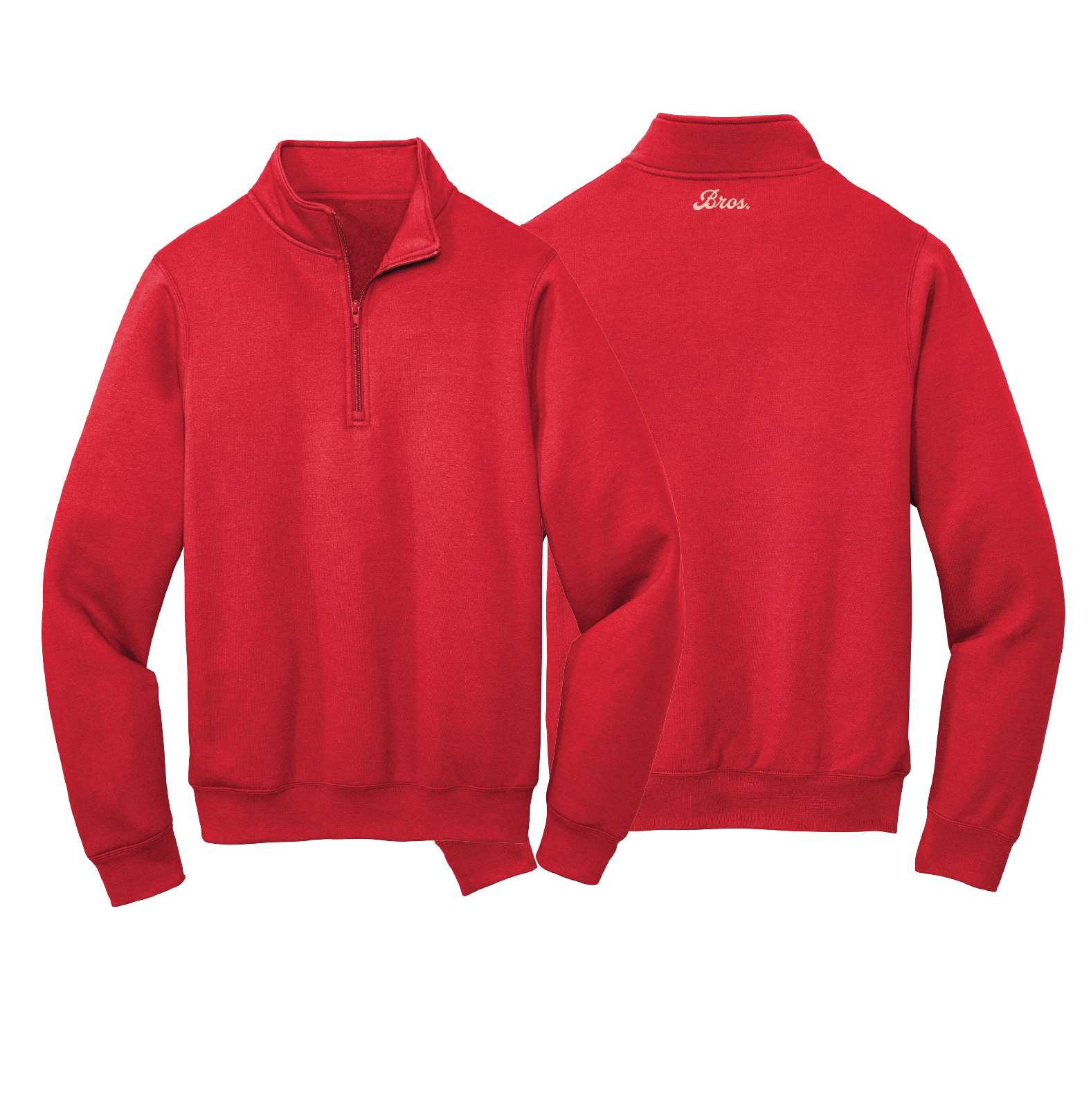 Bros Fleece Quarter Zip