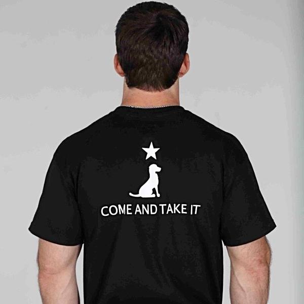 COME AND TAKE IT TEE BLACK