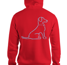 VIntage Lacy Dog T-Shirt Hoodie Bright Red