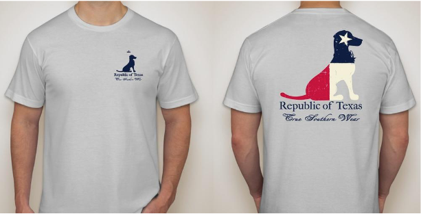 Texas Flag Dog-Athletic Fit