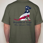 USA Flag Dog-Lieutenant-Athletic Fit